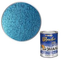 Эмаль с молотковым эффектом Синяя 0,4 кг. ВИТ