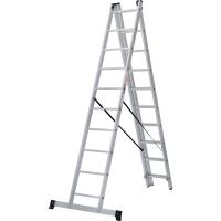 Лестница алюминиевая трехсекционная NV1230 3*10 Новая высота