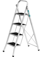 Стремянка стальная с 4 широкими ступенями 95 см СИБИН 