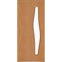 Дверное полотно Миланский орех Эталон волна 70 см.