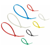 Хомут-стяжка 2,5*200 пластик 200 шт (цветные)