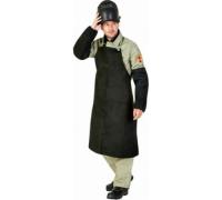 Фартук спилковый (черный) Профессионал