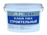 Клей ПВА строительный 10 кг.  Аксу