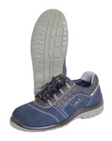 Полуботинки Универсал, замша (синие), ПУ-ПУ р.46