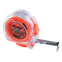 Рулетка прозрачная 7,5 м. противоударная
