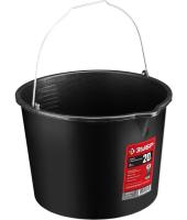 Ведро строительное пластмассовое с носиком 20 л. ЗУБР
