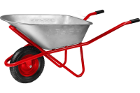 Тачка строительная, одноколесная, 90 л, 180 кг ЗУБР Т-12