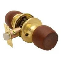 Защелка ручка 672 WH-Р (красное дерево) без фикс.