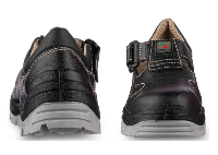 Полуботинки кожаные с перфорацией РЕДГРЕЙ ПУ/ТПУ, МП р. 46