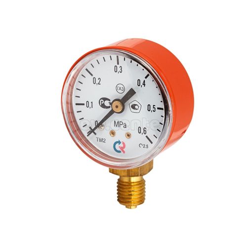 Манометр 0,6 Мпа пропановый М12