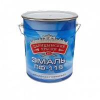 Эмаль ПФ-115 20 кг вишня Царицынские краски