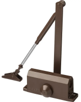 Дверные доводчики для дверей массой до 80 кг, цвет коричневый ЗУБР