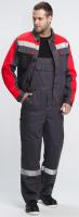 Костюм Сфера-2 СОП CH (тк.Смесовая,210) п/к, т.серый/красный р. 60-62/170-176
