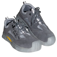 Полуботинки "Универсал Нитро", замша (серые), Нитрил р, 43