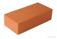 Кирпич керамический одинарный (1,0 ) М-200 красный народн. (480 шт.)