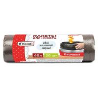 Пакеты для мусора 60 л. 20 шт. Komfi