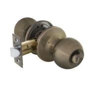 Защелка ручка 672 АВ-В (бронза) фикс.