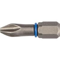 Биты торсионные кованые хромомолибденовая сталь тип хвостовика C 1/4, PH2, 25 мм, 2шт. ЗУБР ЭКСПЕРТ