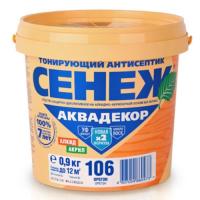 Сенеж Аквадекор 106 (орегон) 0,9 кг.