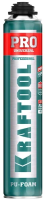 Пена PRO всесезонная 750 мл. не залипающий клапан, выход до 45 л KRAFTOOL PRO