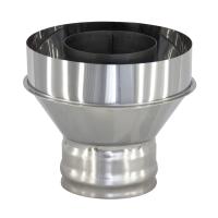 Конический старт-сэндвич — К — 160 / 230 — нерж 1мм / нерж 0,5 мм