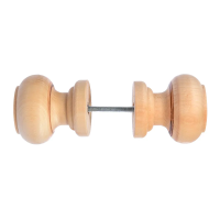 Ручка двери круглая (пара)