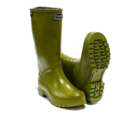 Сапоги резиновые утепленные войлок Tigar, цвет зелёный р.46