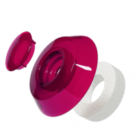 Термошайба для поликарбоната гранат (25 шт. уп)