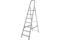 Стремянка стальная односторонняя Новая Высота NV 1150, 1х7 ступеней 70 мм.