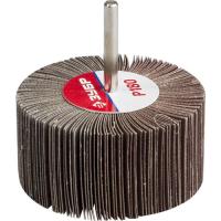 Круг шлиф ЗУБР МАСТЕР веерный лепестковый, на шпильке, тип КЛО, р180, 40*80мм
