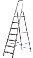 Лестница-стремянка алюминиевая, 7 ступеней, 145 см СИБИН