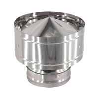 Оголовок-дефлектор 115 / 200 — нерж 0,5 мм