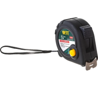 Рулетка прорезиненный корпус Универсал, тройной стопор 7,5 м*25 мм FIT