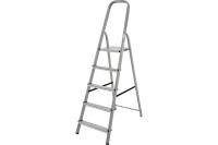 Стремянка стальная односторонняя Новая Высота NV 1150, 1х5 ступеней 70 мм.