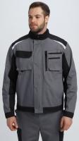 Куртка Милан CH (тк.Смесовая,260), т.серый/черный р. 44-46/182-188