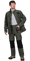 Костюм Тритон-К куртка, брюки хаки с черным р. 112-116/170-176
