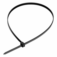 Хомуты нейлоновые черные 4,8*400 мм (уп.50 шт) Политех
