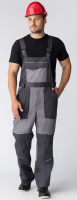 Полукомбинезон Лидер IMP (тк.Смесовая,240), т.серый/св.серый 56-58/170-176