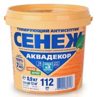 Сенеж Аквадекор 112 (дуб) 0,9 кг.