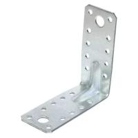 Крепежный усиленный уголок KUU-90*65 (90х90х65х2,0 мм)