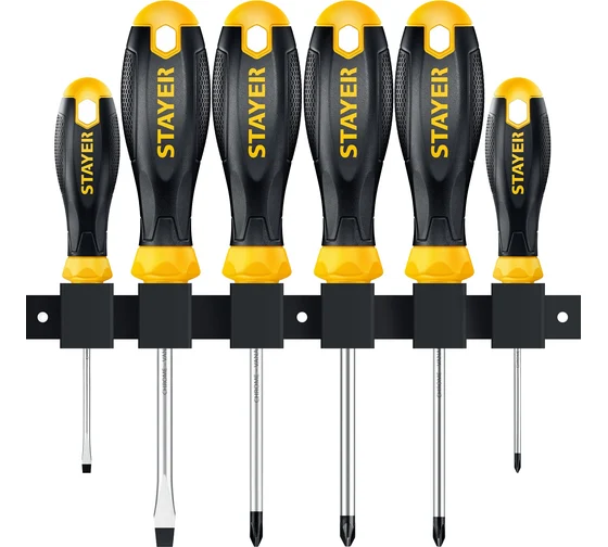 Набор отверток 6 шт STAYER Hercules-Н6