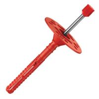 Дюбель для изоляции 10/200 с металлическим гвоздем + пластмасовый наконечник
