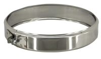 Обжимной хомут 200 — раструб — нерж 0,5 мм