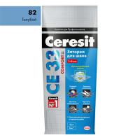 Затирка голубая 2-5 мм. 2 кг. Церезит