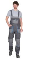 Полукомбинезон Сириус-Двин т.серый со средне серым и голубой отделкой р. 104-108/170-176 