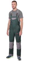 Полукомбинезон Вест-Ворк зеленый со ср.серым р.88-92/182-188