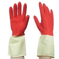 Перчатки латексные хоз.(M) белый-красный Komfi СВЕРХПРОЧНЫЕ БИКОЛОР
