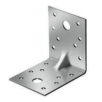 Крепежный усиленный уголок KUU-105 (105х105х90х2,0 мм)