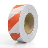 Лента для ограждений бело-красная неклейкая 50мм