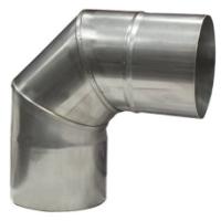 Колено нерж. 90 град.1,0 мм/150 мм